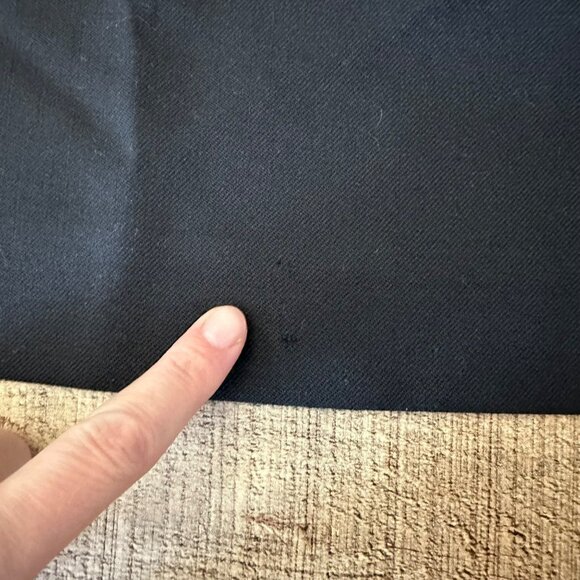 Pendleton Black Wool Midi Skirt With Side Slit Womens Size 16 - Picture 8 of 14